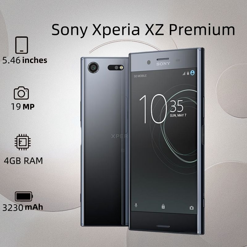 SonyСмартфонXperiaXZPremium4/64ГБ,черный