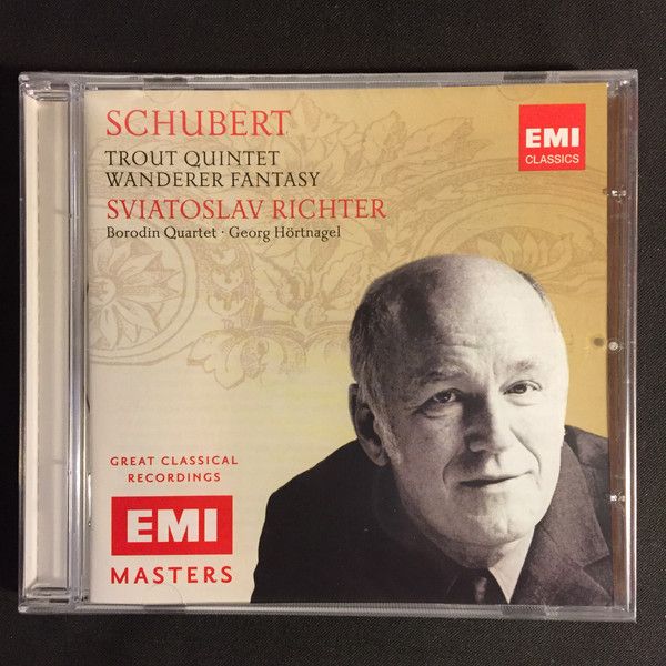 Audio CD Schubert: Trout Quintet and 'Wanderer' Fantasy. Sviatoslav Richter (piano) (1 CD)