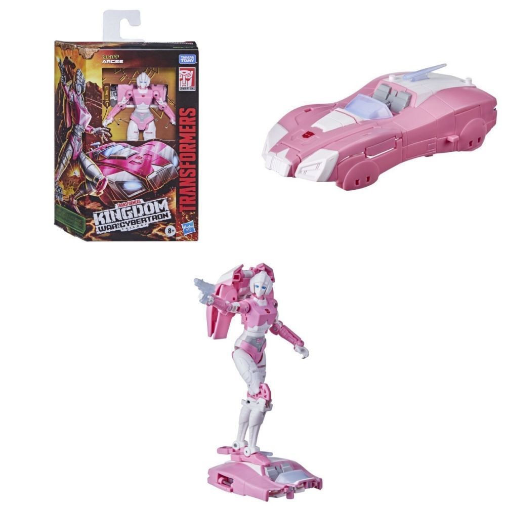 Трансформер Арси / Transformers War for Cybertron Kingdom Deluxe Arcee -  купить с доставкой по выгодным ценам в интернет-магазине OZON (1506590960)