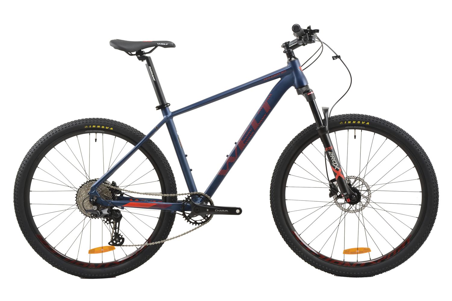 Welt Cycle Велосипед Горный, Welt Ranger 3.0 29" 2024, 20" dark blue