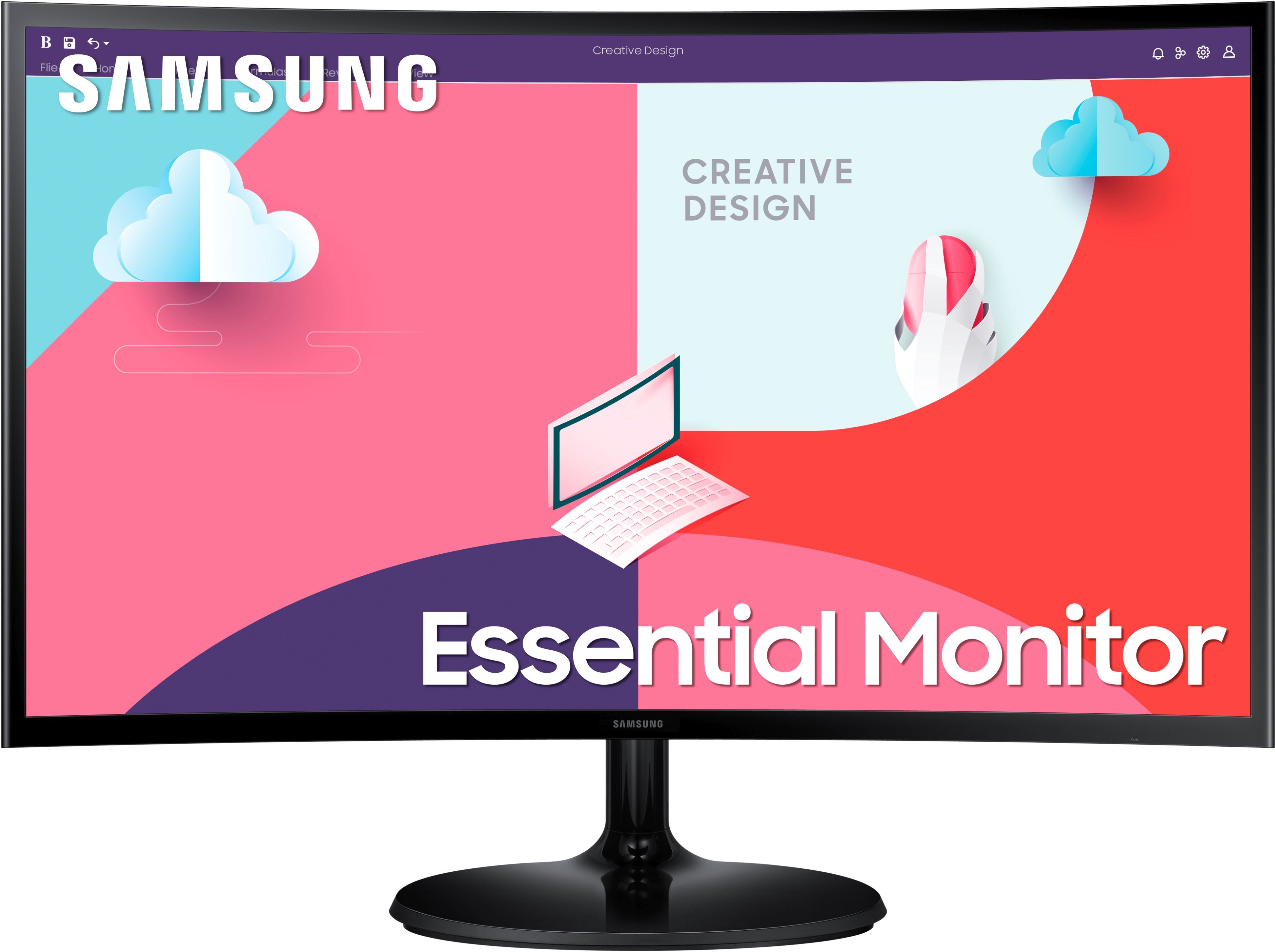 Samsung27"МониторS27C360EAI,черно-серый