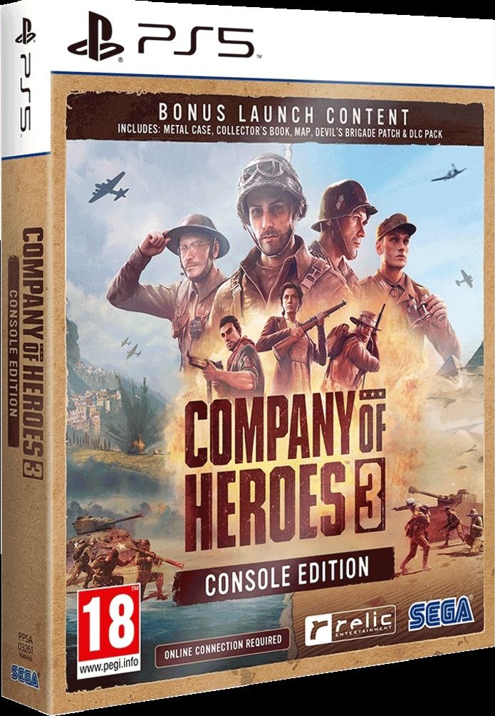 Игра Company of Heroes 3 Console Steelbook Edition (PS5, английская версия)