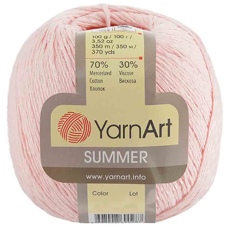 Пряжа ярнарт саммер. Пряжа YARNART Summer (70% хлопок, 30% вискоза; 350м/100г). Пряжа ЯРНАРТ саммер палитра. Пряжа для вязания YARNАRT 'Summer' 100гр 350м (70% хлопок, 30% вискоза).