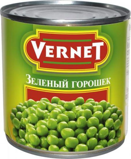 Vernet Горошек зеленый, 425 мл