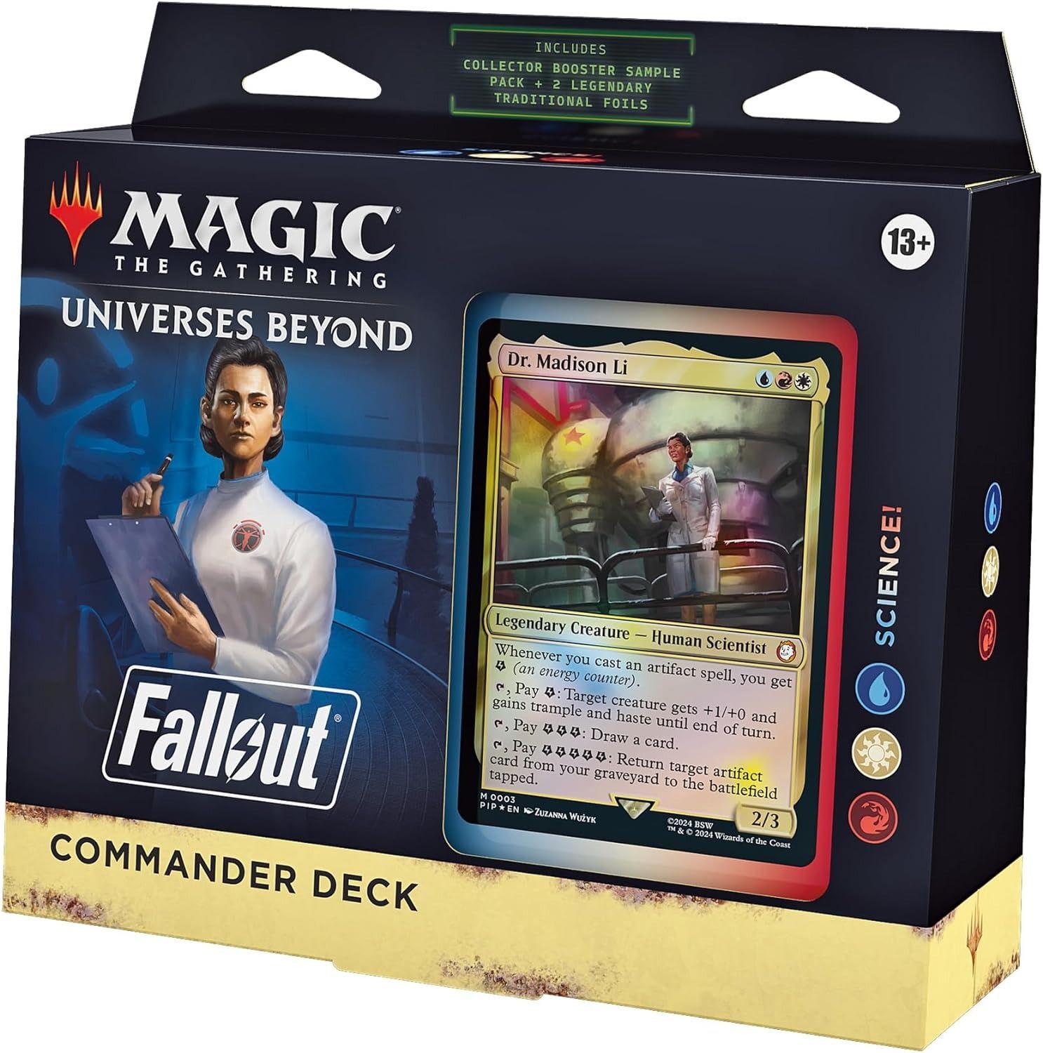 MTG:КолодаCommanderDeck-Science!изданияUniversesBeyond:Falloutнаанглийскомязыке