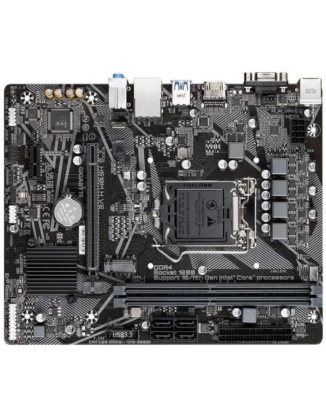 Gigabyte h410m v3 характеристики