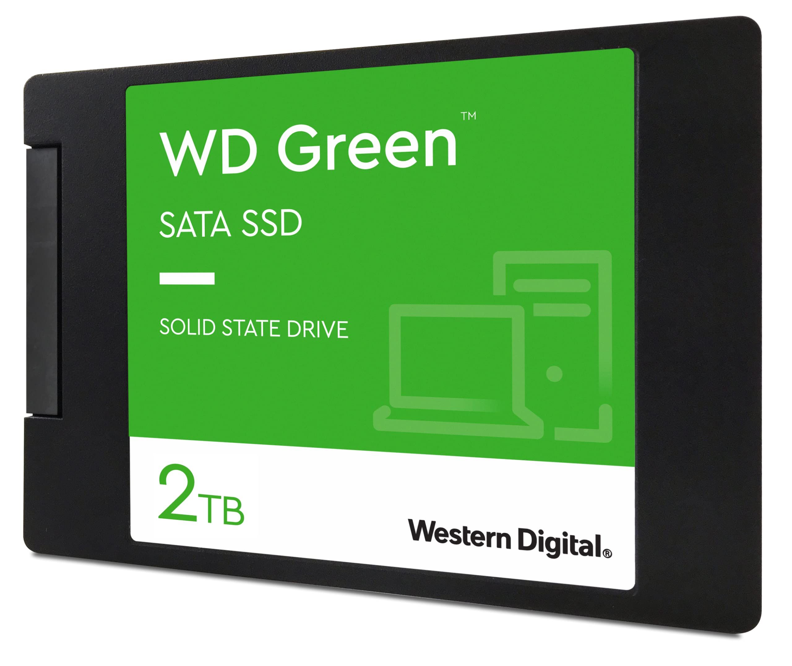 WesternDigital2ТБВнутреннийSSD-диск43539278-WD-green(WDS1000G3G0A)