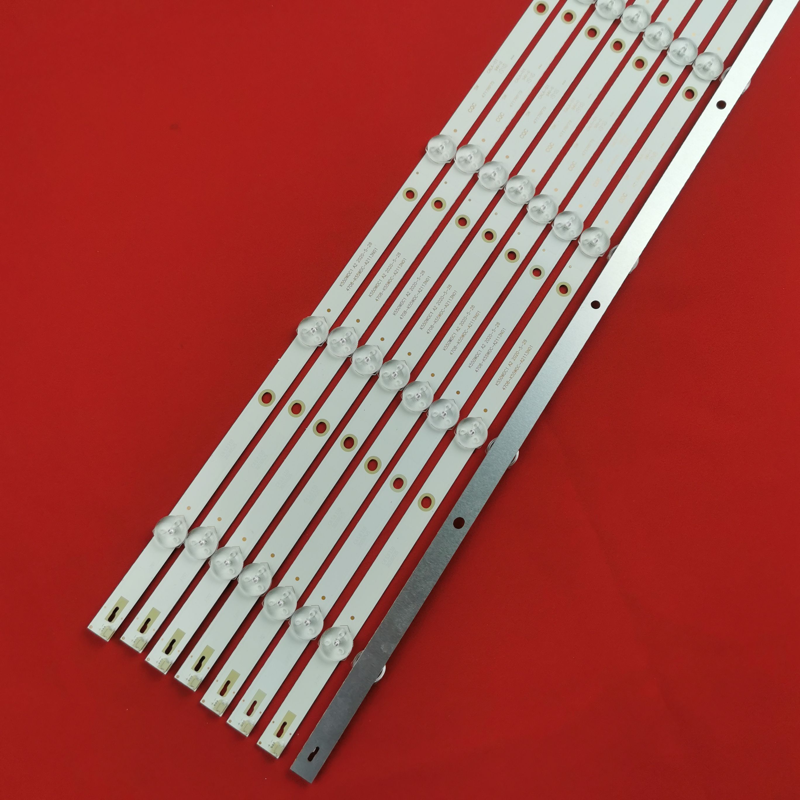 Подсветка для TOSHIBA 55U5855EC, SUPRA STV-LC55LT0010F, PHILIPS 55PUT6002, DAEWOO U55S870VKE; K550WDC1 A2 5 LED