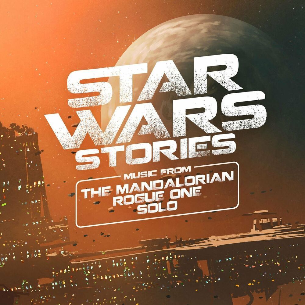 Виниловая пластинка Star Wars Stories. Music From The Mandalorian, Rogue One, And Solo. White, Translucent Blue & Black Marbled "Hyperspace" (2 LP)