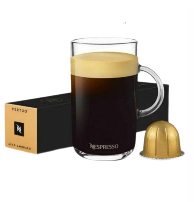 кофевкапсулахNespressoVertuo,AltoAmbrato,7капсул