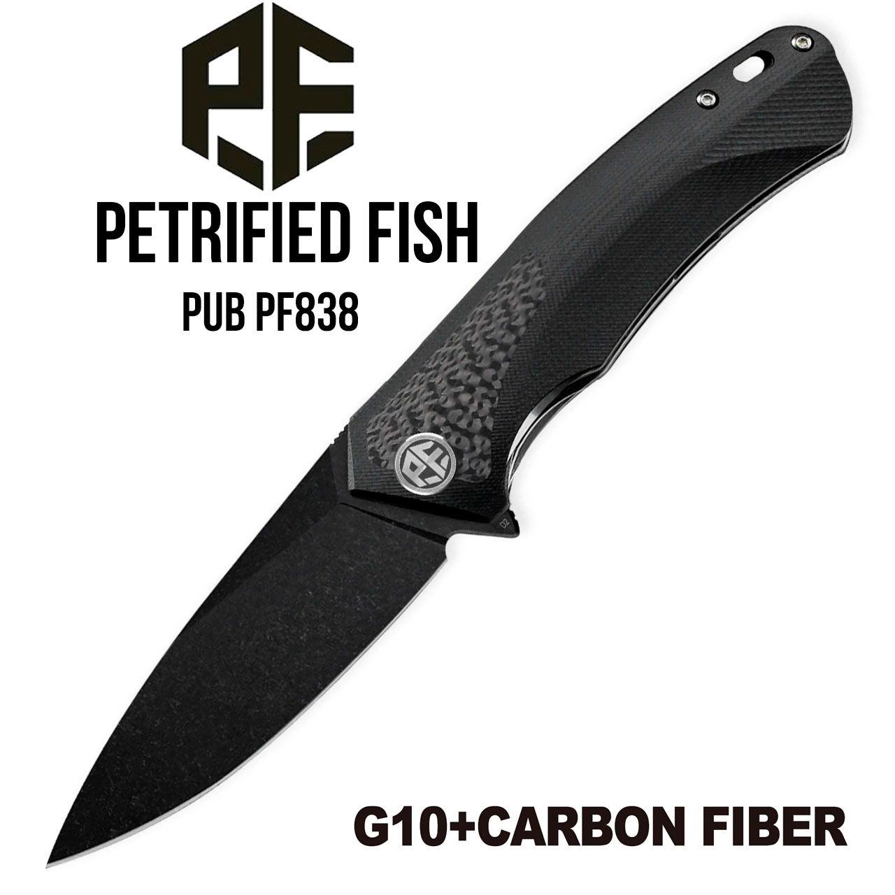 СкладнойножPetrifiedFishPF838CDW