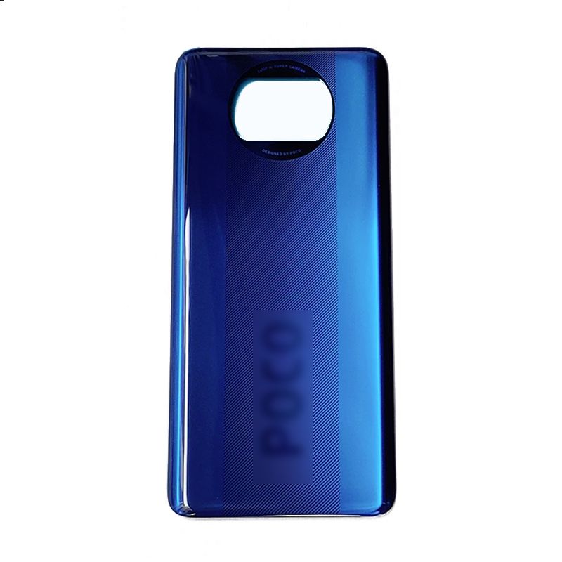 ЗадняякрышкадляXiaomiPocoX3NFC/PocoX3ProЦвет:Синий