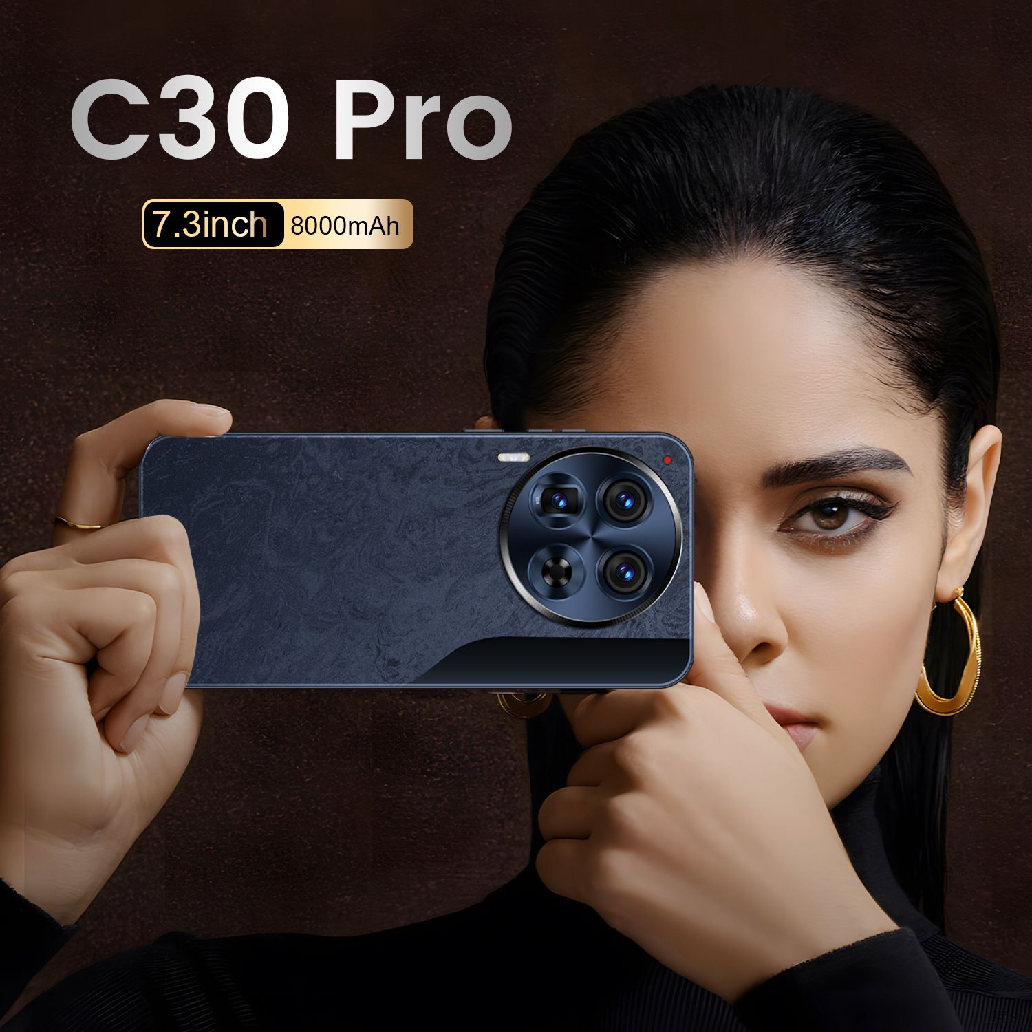 СмартфонC30Pro-2GB+16GBGlobal2/16ГБ,черный