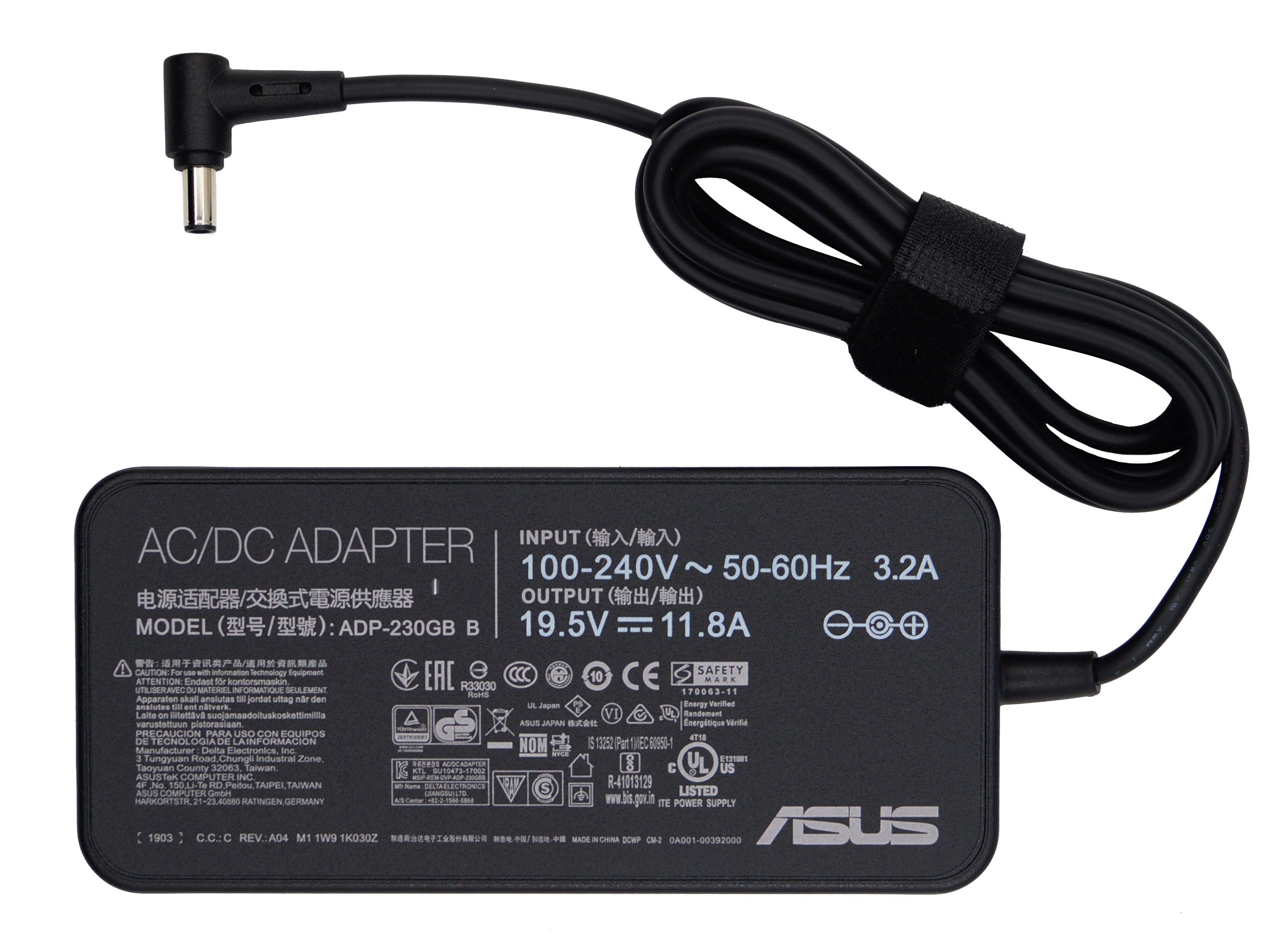 БлокпитаниядляAsus19.5V11.8A230W(штекер5.5x2.5мм)