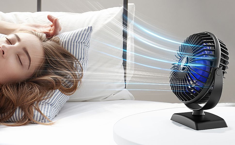 вентилятор настольный бесшумный/Модный и популярный вентилятор от юсб.(图8)