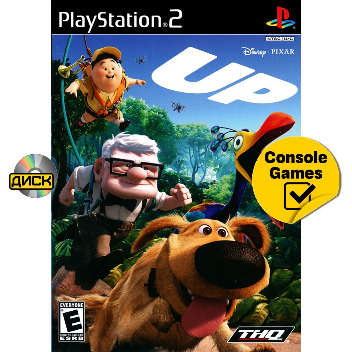 PS2 Disney Pixar Up (Вверх) (английская версия). Товар уцененный