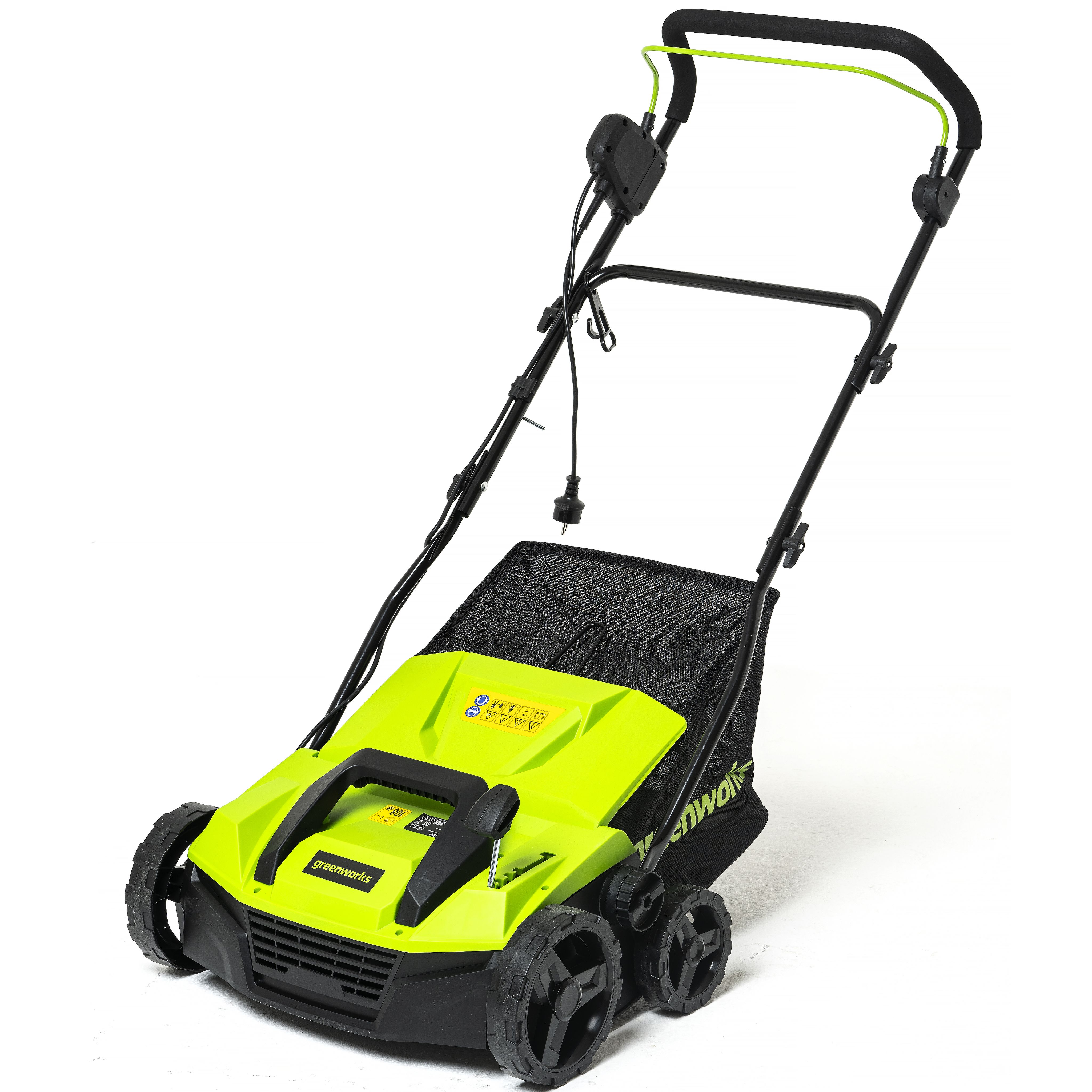 Аэратор-скарификатор электрический Greenworks GDT15, 1500W, 36 см 2515507