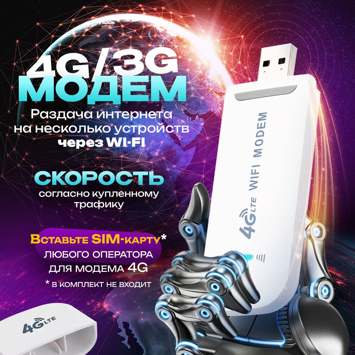 Модем 4g wifi