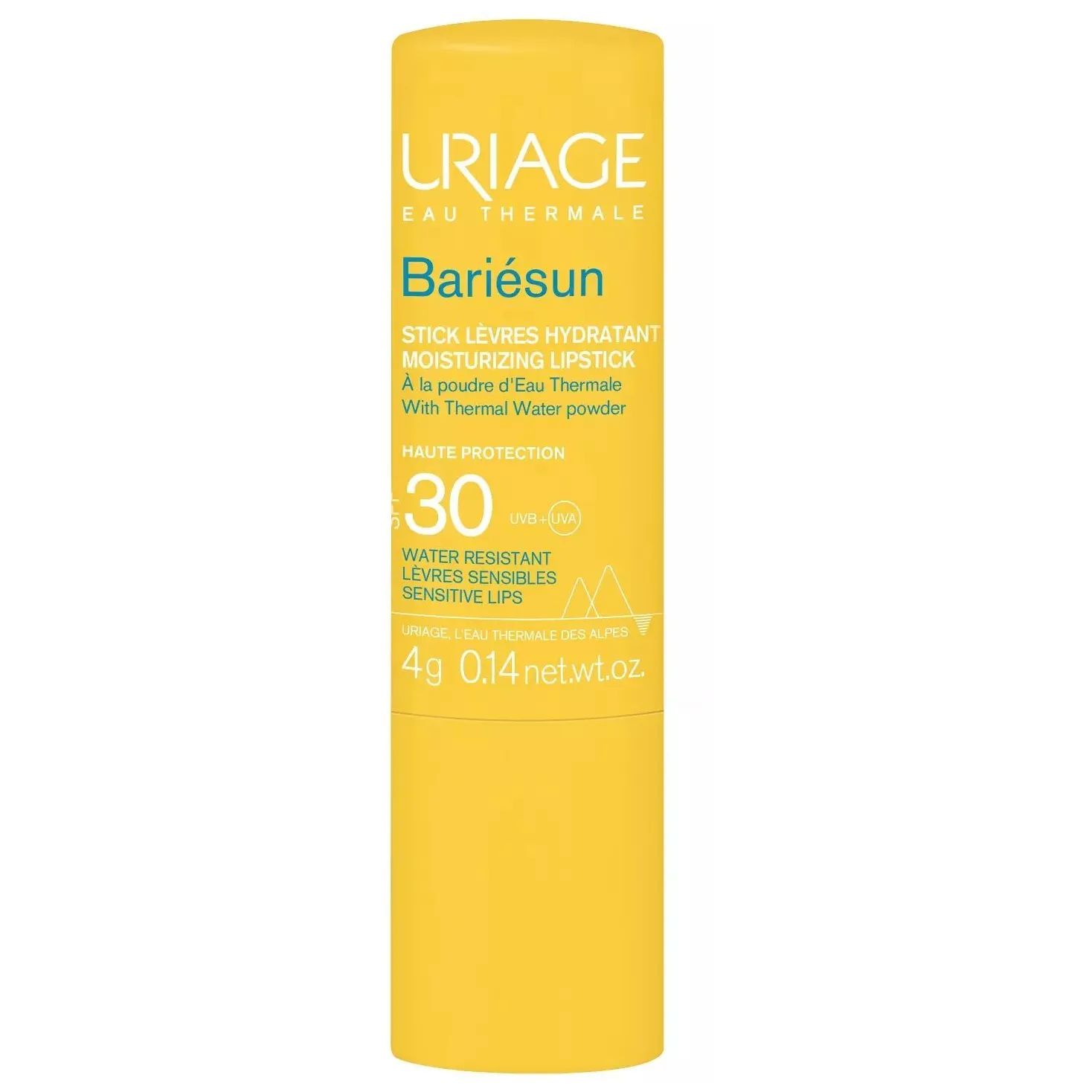 URIAGE, Bariesun Стик для губ Увлажняющий SPF30 4гр