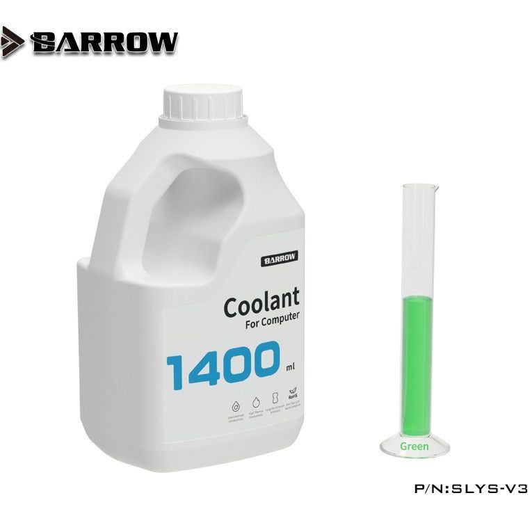 ОхлаждающаяжидкостьBarrowPCWaterCoolingLiquid1400MLSLYS-V3-Green