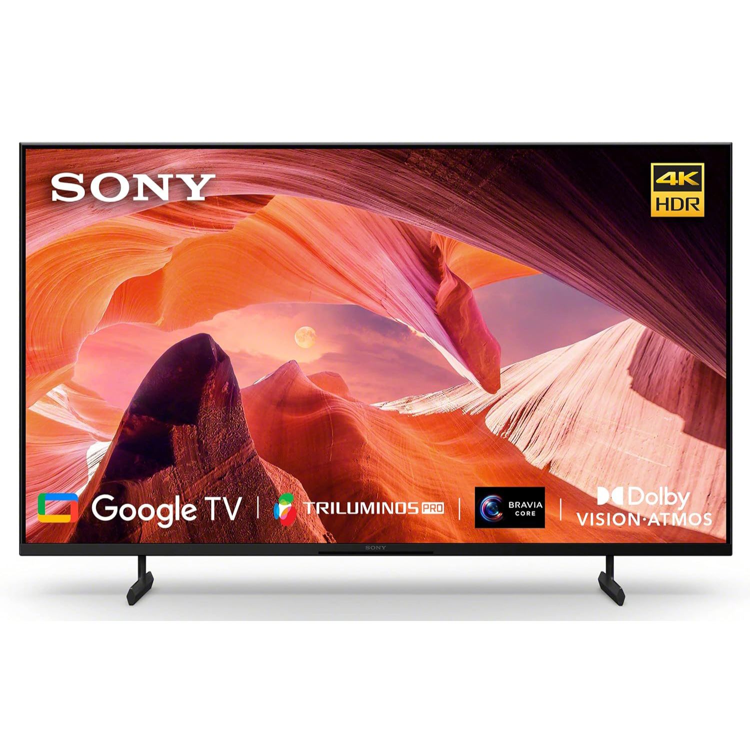 SonyТелевизорKD-43X80L43"4KUHD,черный