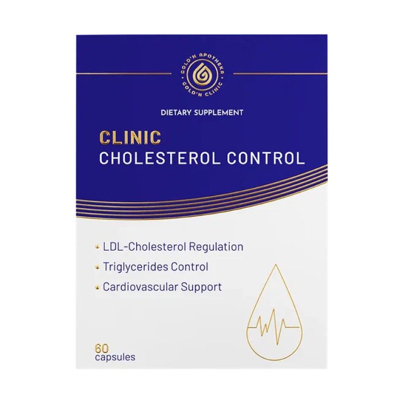 Жирные кислоты Apotheka Cholesterol Control 60 капсул