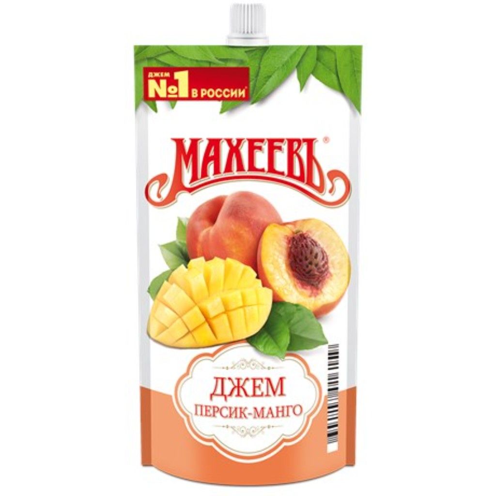 <b>Джем</b> <b>Махеевъ</b> <b>Персик</b>-<b>манго</b>, 300 г – вкусный и ароматный продукт, очень полез...