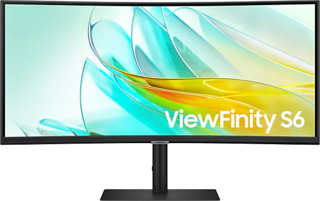 Samsung34"МониторViewFinityS6LS34C650UAIXCIUWQHD,черный