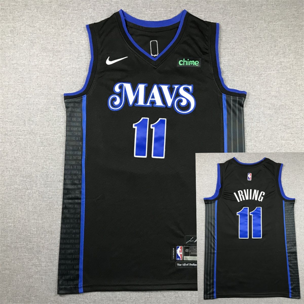 Форма баскетбольная NBA Jerseys Kyrie Irving #11 Dallas Mavericks