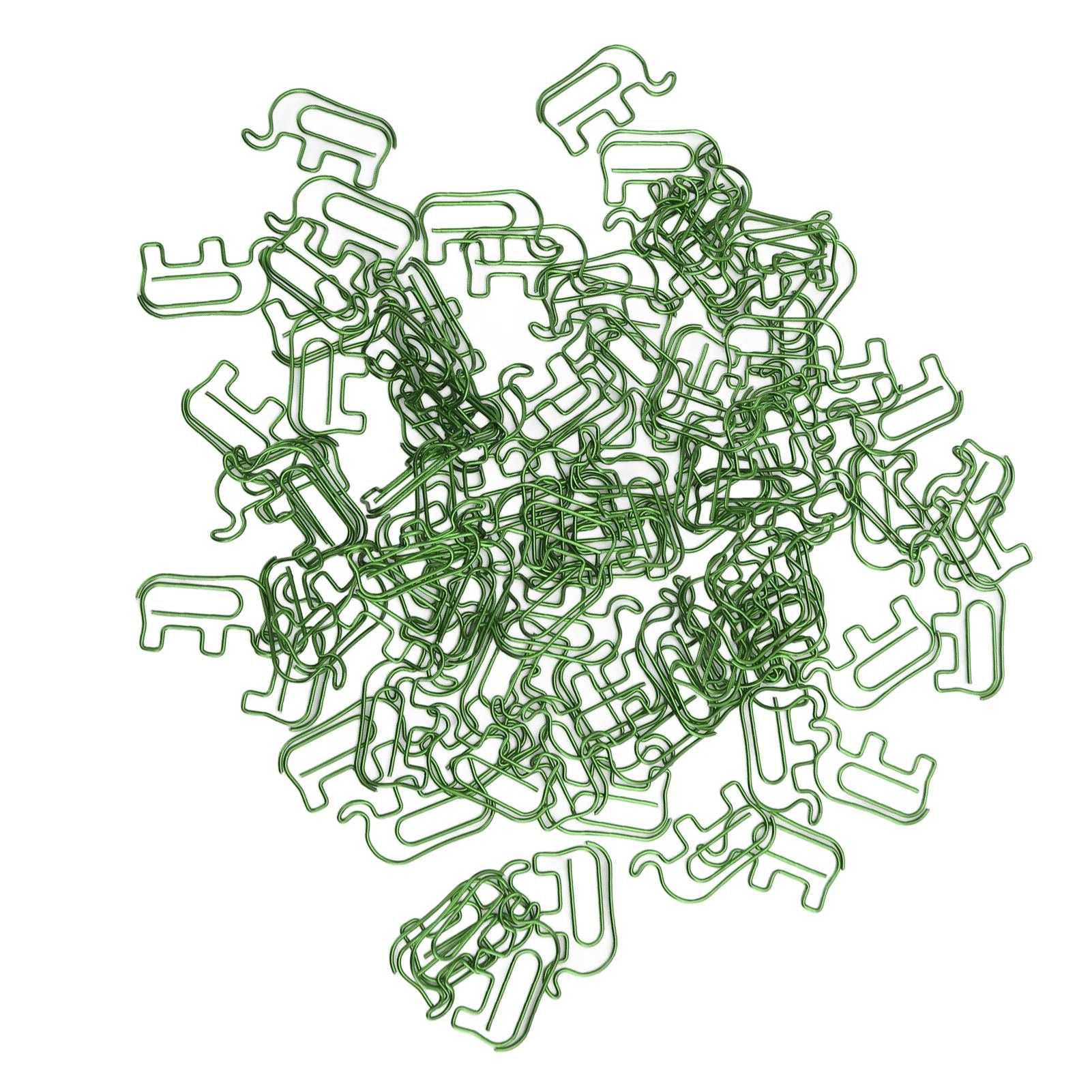 Набор скрепок со слонами из штук