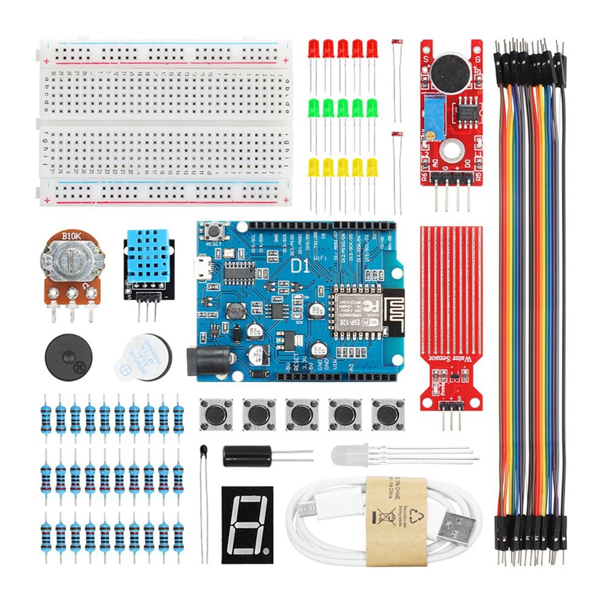 БазовыйстартовыйнабордляпрограммированияArduinoD1ESP8266WiFiR3