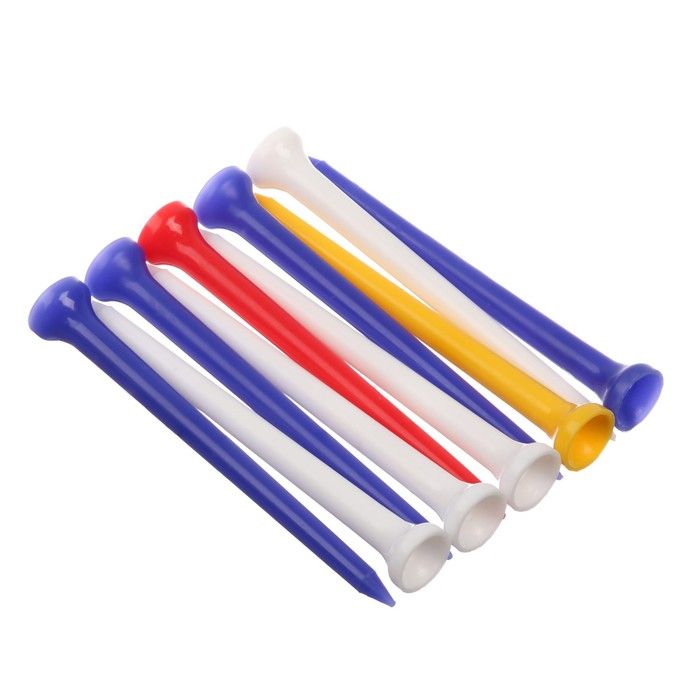 Набор для гольфа КНР Подставки для мяча из пластика, h - 8.3 см, 10 шт