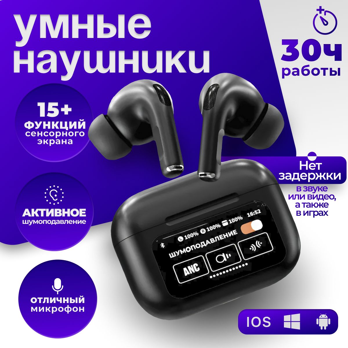 Наушники Беспроводной купить на OZON по низкой цене