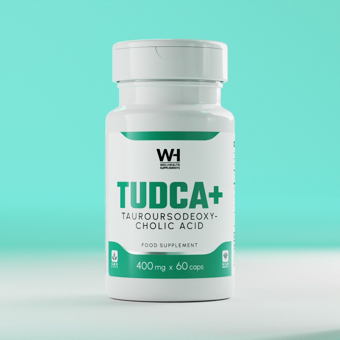 Well-Health TUDCA+ TAUROURSODEOXY- CHOLIC ACID ТУДКА 60 капсул 400 мг