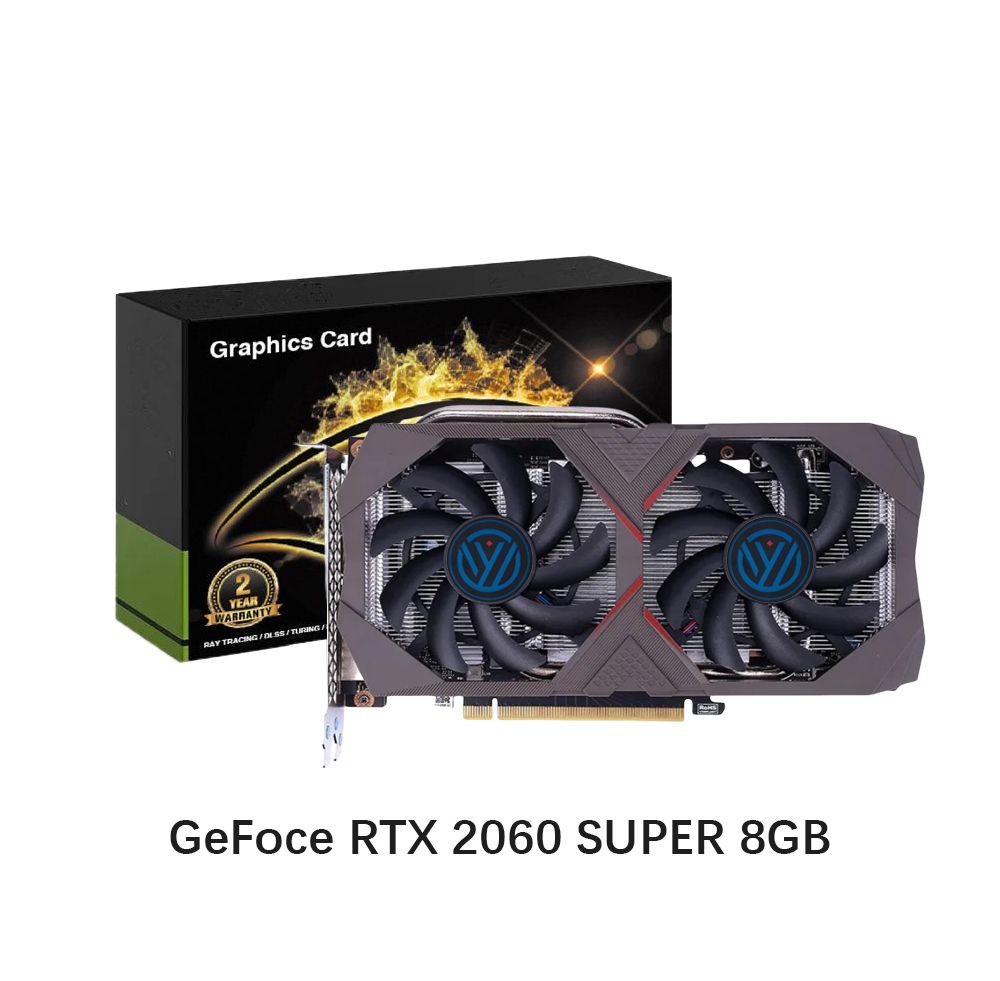 BDF Видеокарта GeForce RTX 2060 SUPER 8 ГБ (GeForce RTX 2060 SUPER), LHR