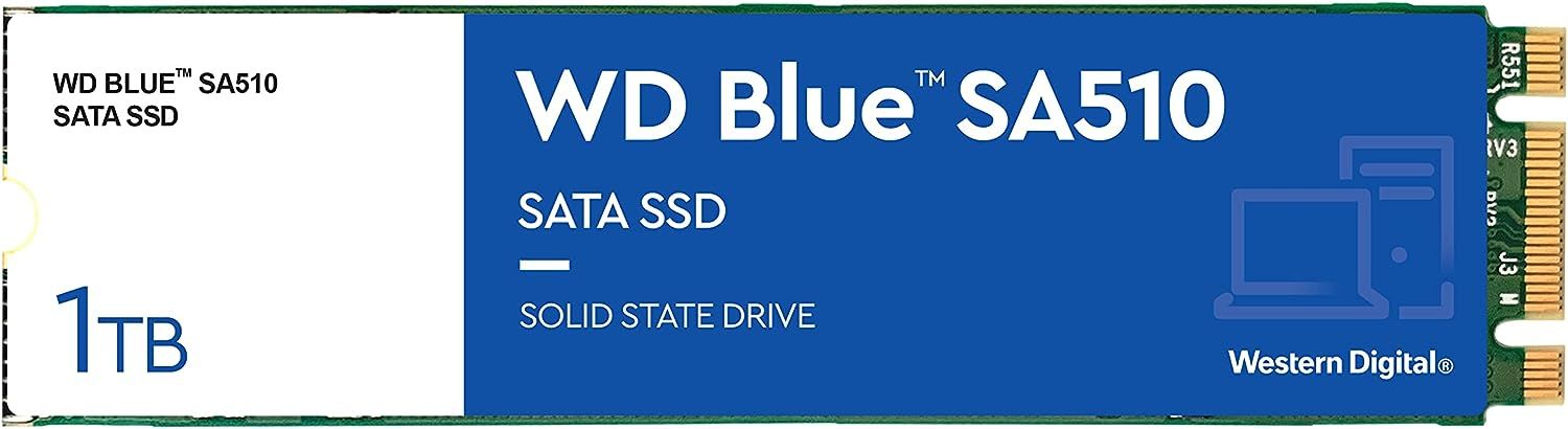 WesternDigital1ТБВнутреннийSSD-дискТвердотельныйнакопитель1000GBSSDWDBLUESA5103DNANDM.2SATAR560MbsW520MBsWDS100T3B0B(Твердотельныйнакопитель1000GBSSDWDBLUESA5103DNANDM.2SATAR560MbsW520MBsWDS100T3B0B)