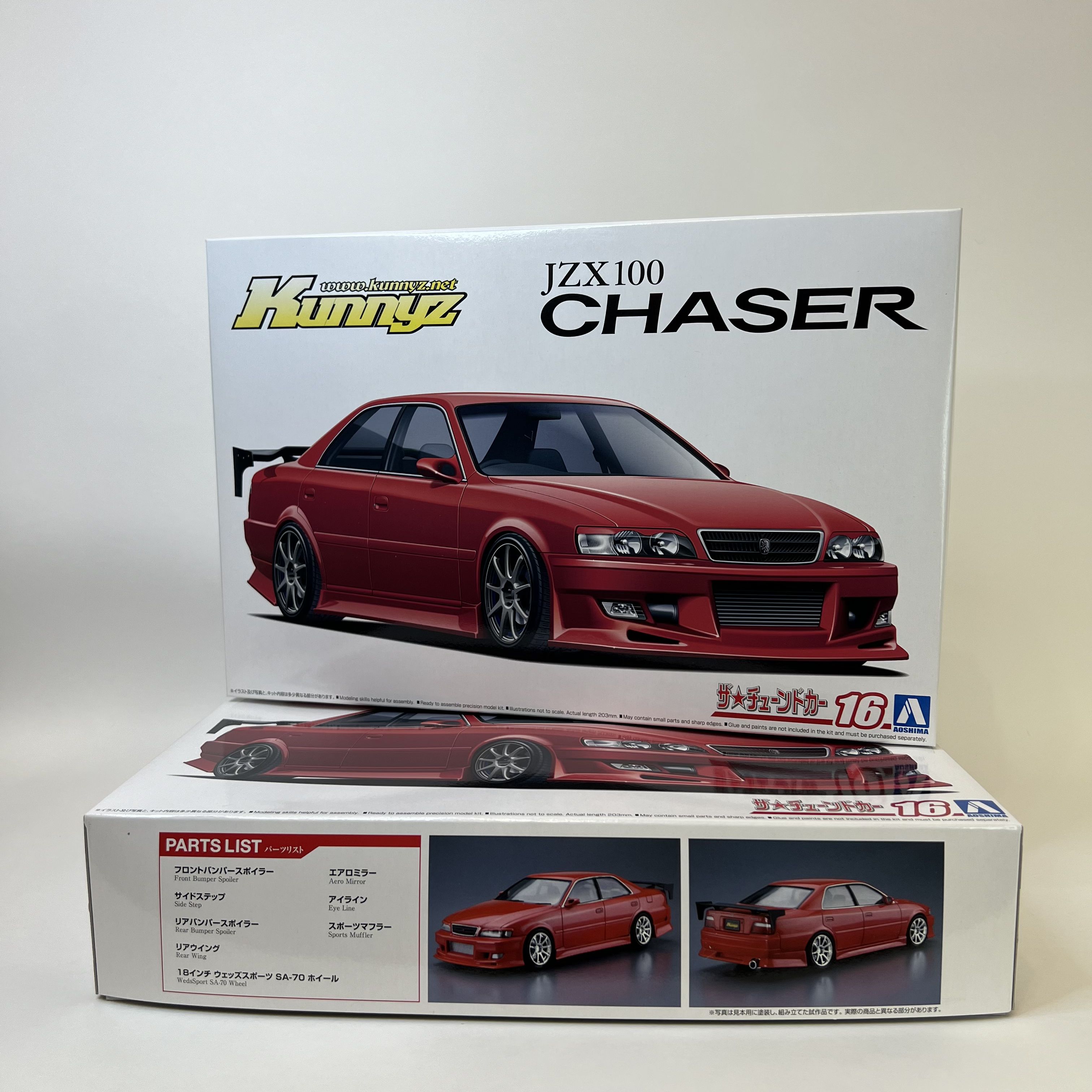 Сборная модель/машинка Aoshima 1/24 Toyota Chaser V '98 Kunny'z JZX100 арт. 06310