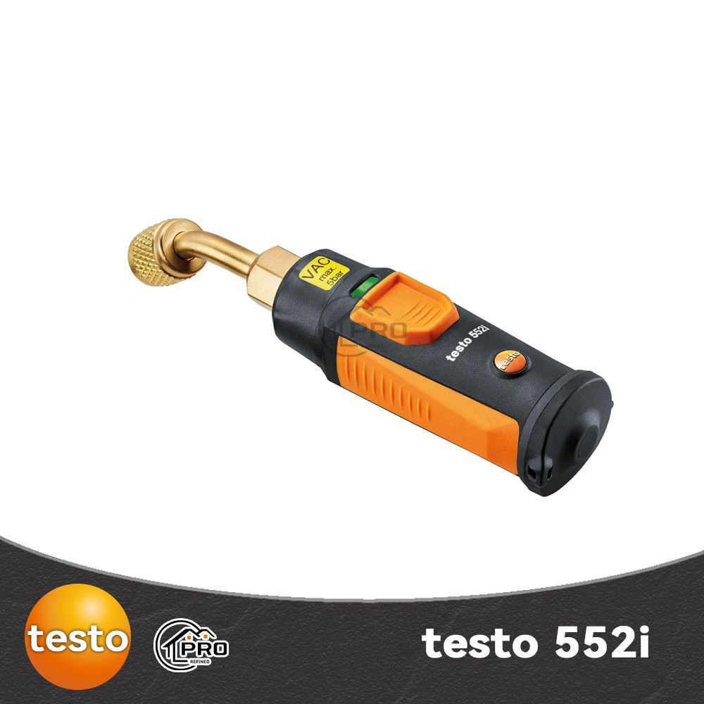 testo552iБеспроводнойвакуумныйзонд,управляемыйчерезприложение