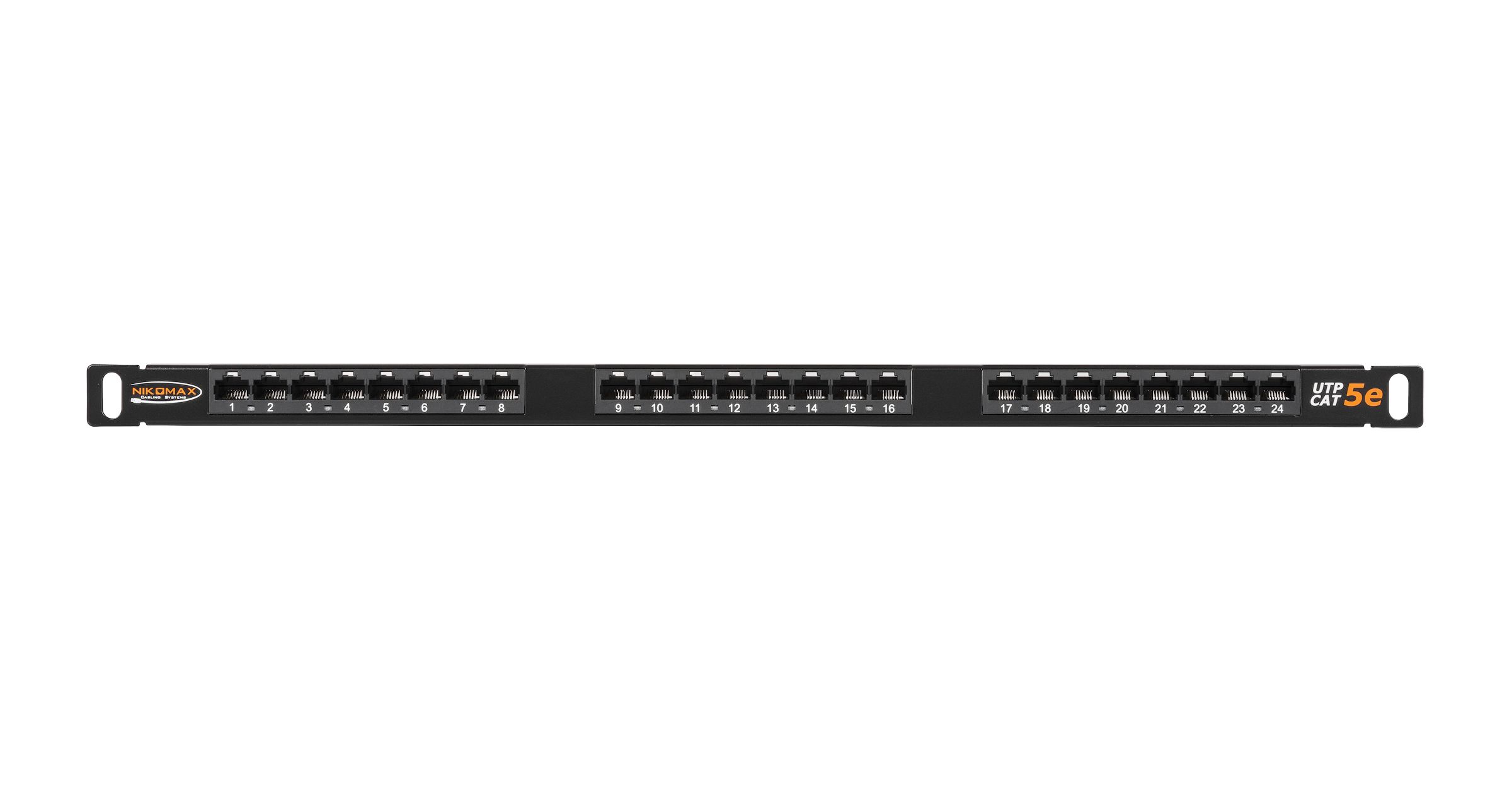 NIKOMAX Патч-панель Патч-панель 19" NMC-RP24UD2-HU-BK 24 port