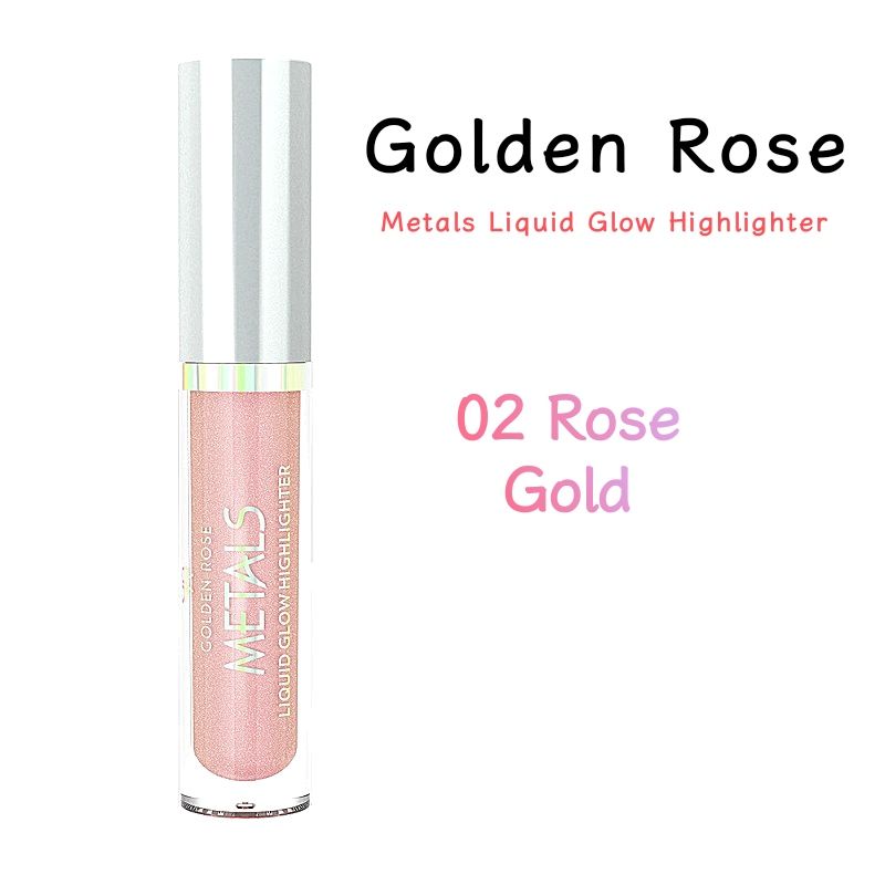 GOLDEN ROSE Жидкий хайлайтер Metals Liquid Glow Highlighter