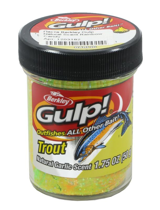 Паста Berkley Gulp Natural Scent Rainbow Candy