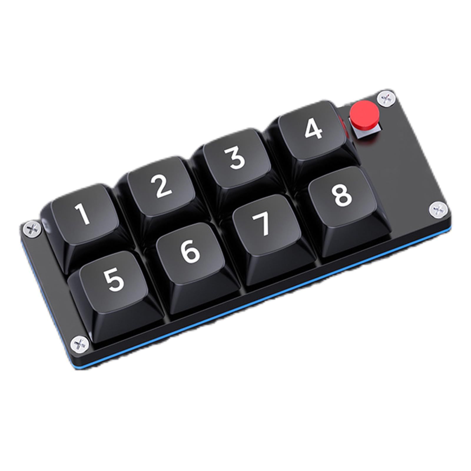 ИгроваяклавиатурапроводнаяKB-8keyboard,(CSJellyBlue),Русскаяраскладка,черный