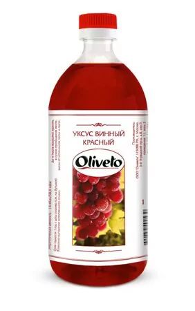 Oliveta Уксус Винный 6% 1000мл. 1шт