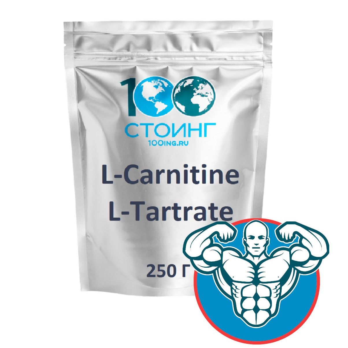 L-CarnitineTartrateЛ-КарнитинТартрат250г,безвкусаСТОИНГSTOING