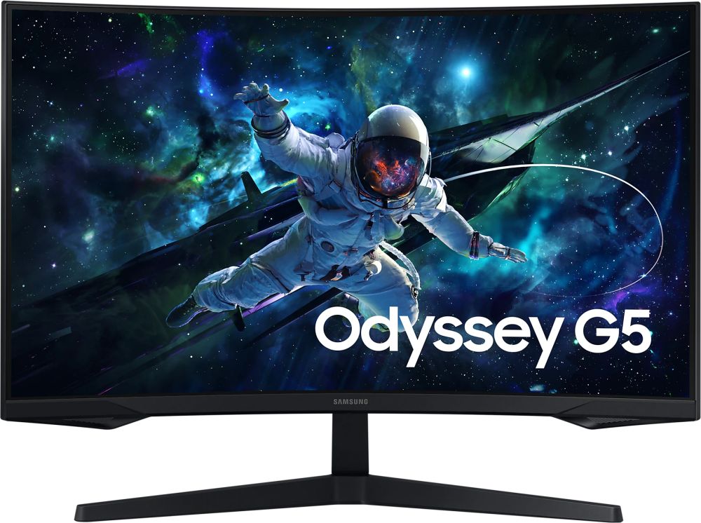 Samsung32"МониторS32CG550EIOdysseyG55C,черный