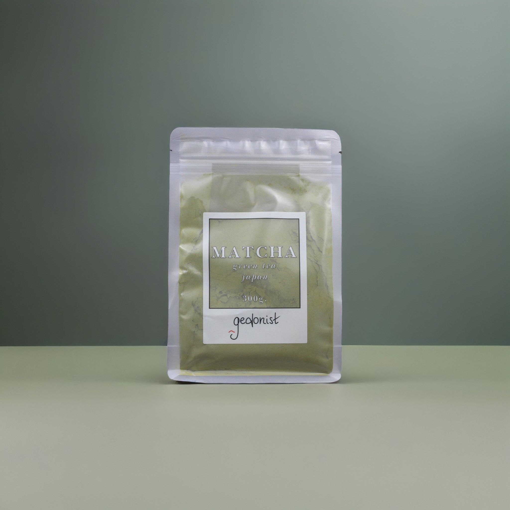 Зеленый чай матча Gedonist green matcha Japan Японский, маття, 300г