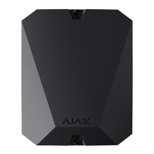 Ajax MultiTransmitter black Модуль для подключения проводной сигнализации к Ajax и управления охранной