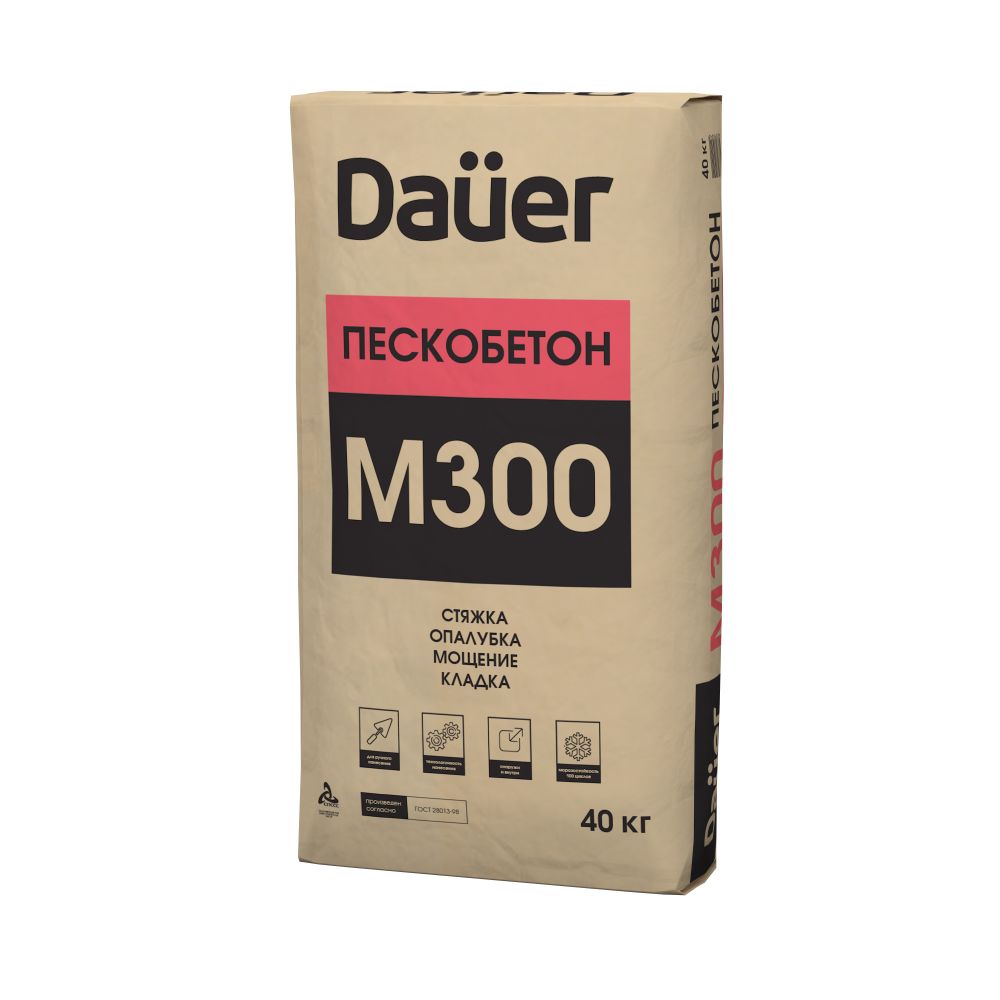 Пескобетон (ЦПС) М300 Dauer 40 кг