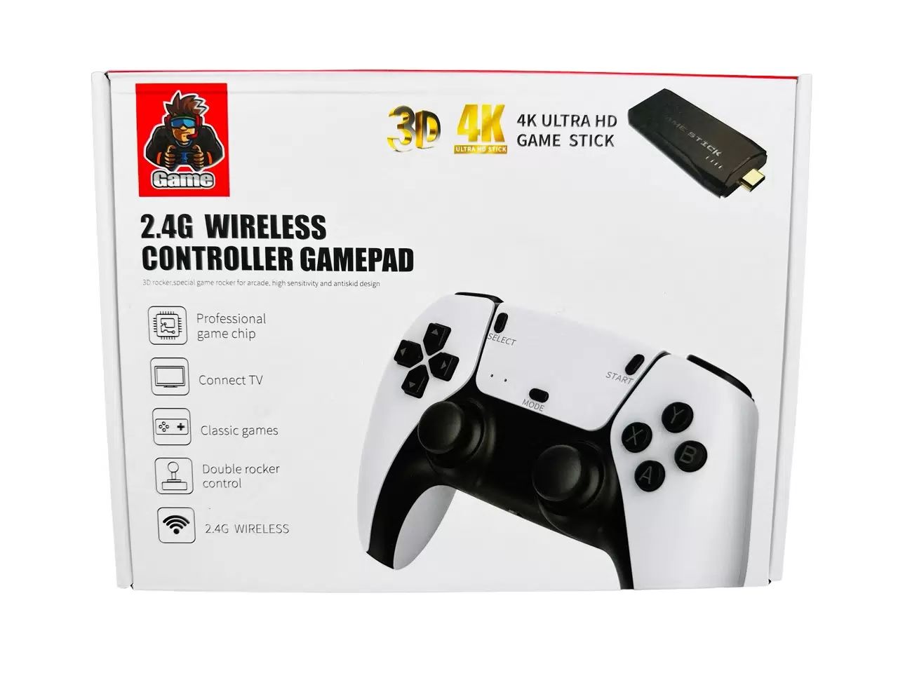 Игровая приставка 2.4G Wireless Game Stick Lite