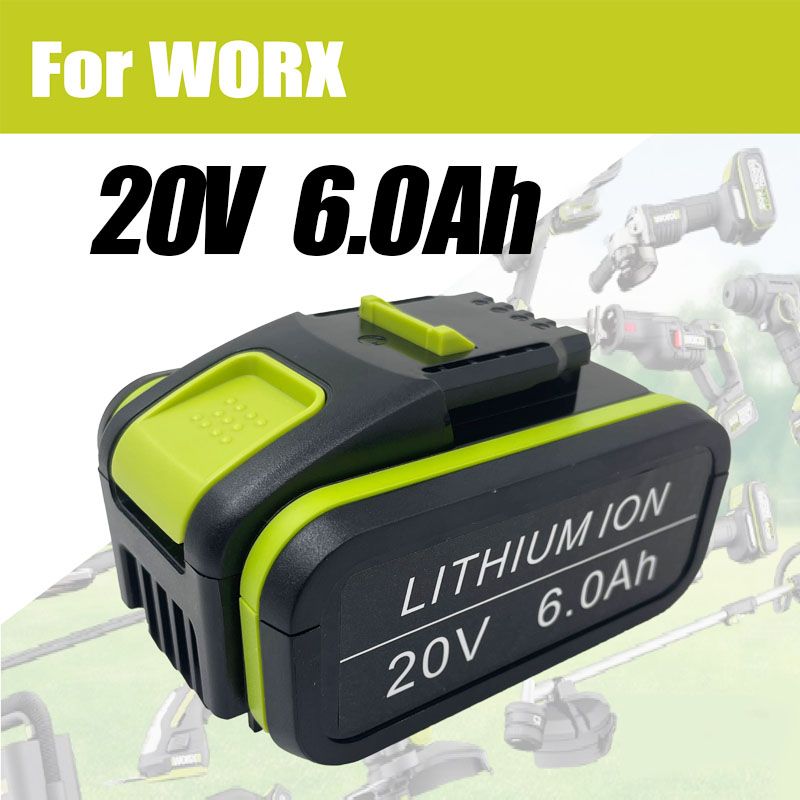 Аккумулятор Worx 20V 6.0 Ah